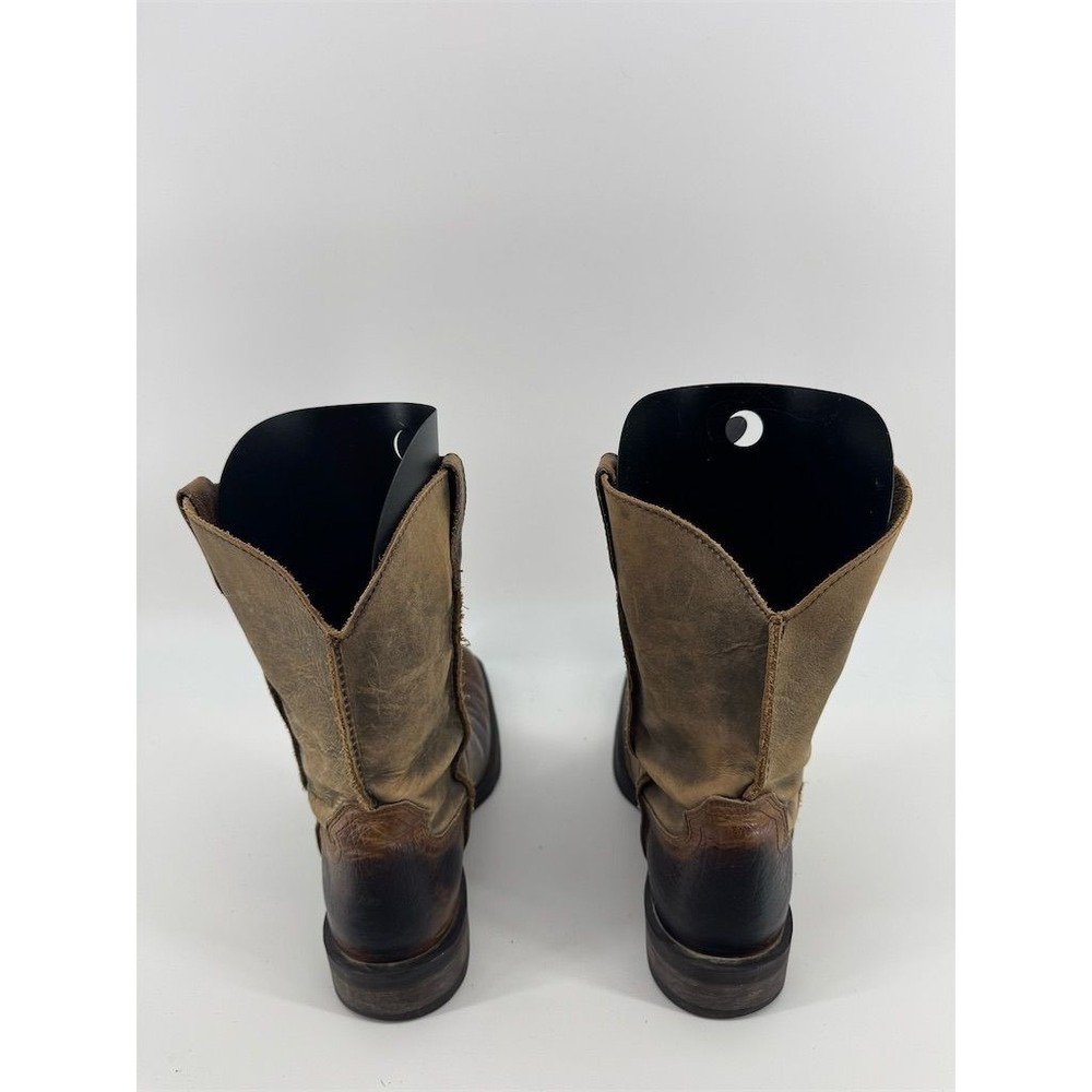Ariat Men's Rambler Western Cowboy‎ Boots Brown Size 10D Square Toe - Picture 6 of 14